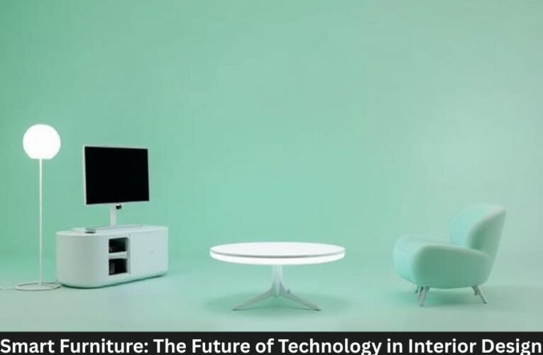 Smart Furniture: The Future of Technology in Interior Design